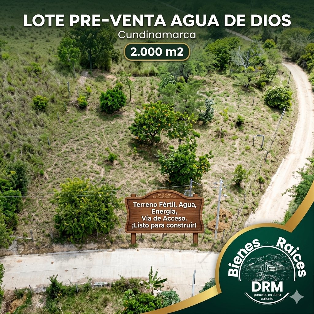 Lote en venta en Agua de Dios - 2.000 m2