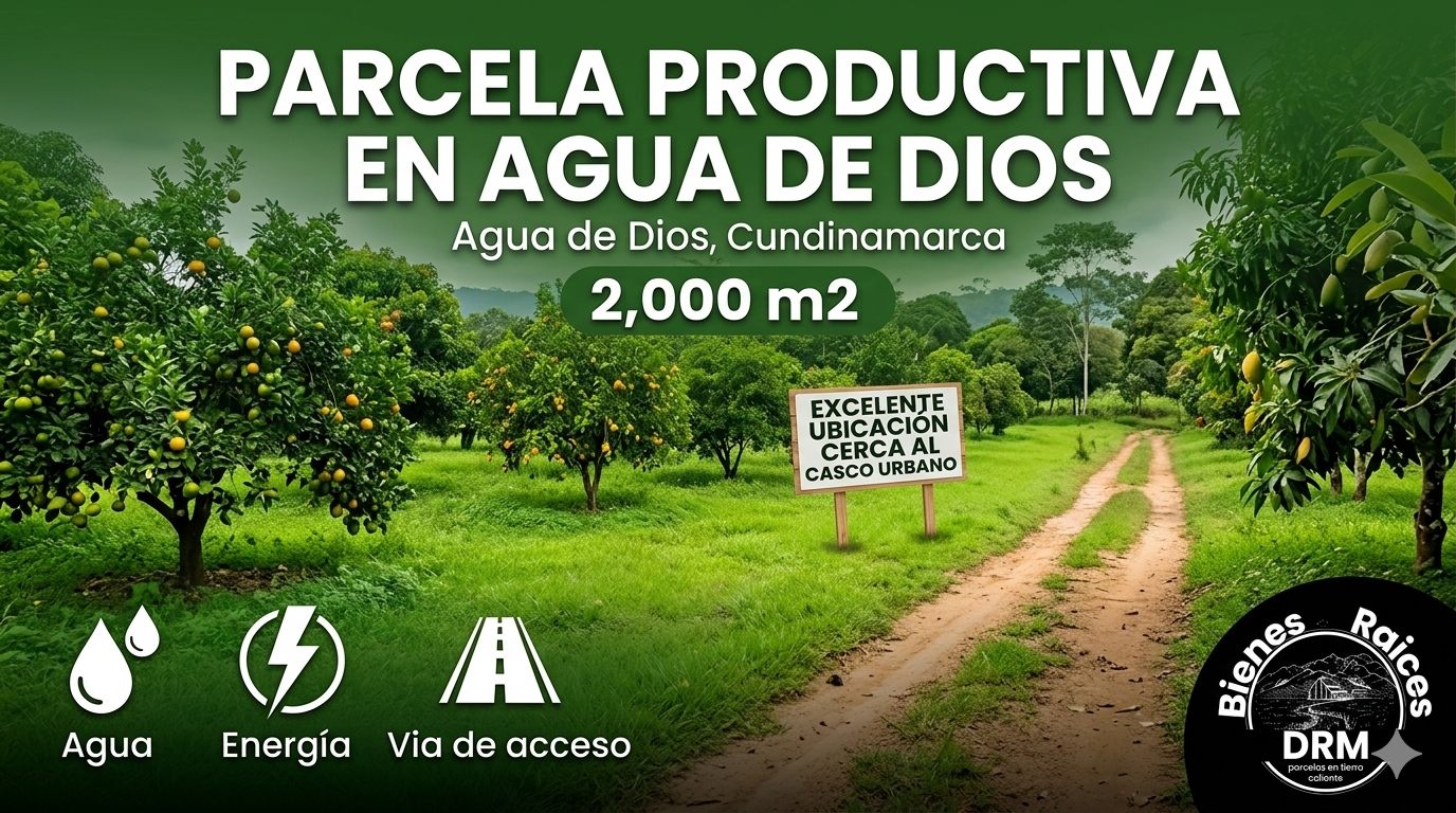 Terreno verificado en Agua de Dios